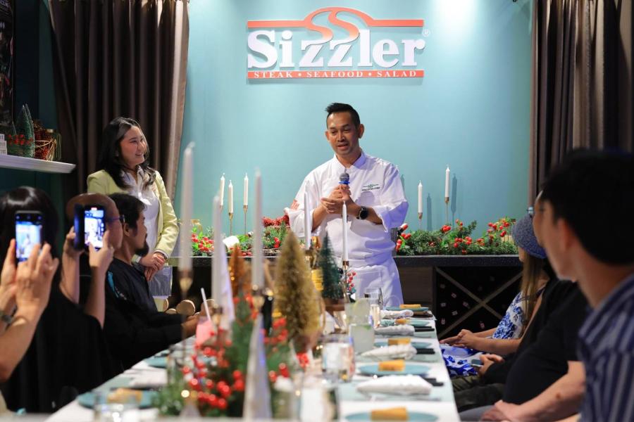 ซิซซ์เล่อร์ จัด Sizzling Experience Chef’s Table ครั้งแรก  เสิร์ฟประสบการณ์อาหารไฟน์ไดนิ่งฟูลคอร์สสุดเอ็กซ์คลูซีฟ