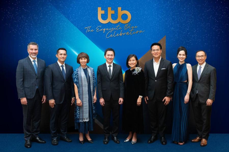 ทีทีบี จัดดินเนอร์สุดพิเศษ “ttb The Exquisite Blue Celebration” ขอบคุณลูกค้าเจ้าของธุรกิจ ตอกย้ำความเป็นพันธมิตร สนับสนุนให้ลูกค้าเติบโตอย่างยั่งยืน ทีทีบี จัดดินเนอร์สุดพิเศษ “ttb The Exquisite Blue Celebration” ขอบคุณลูกค้าเจ้าของธุรกิจ ตอกย้ำความเป็นพันธมิตร สนับสนุนให้ลูกค้าเติบโตอย่างยั่งยืน