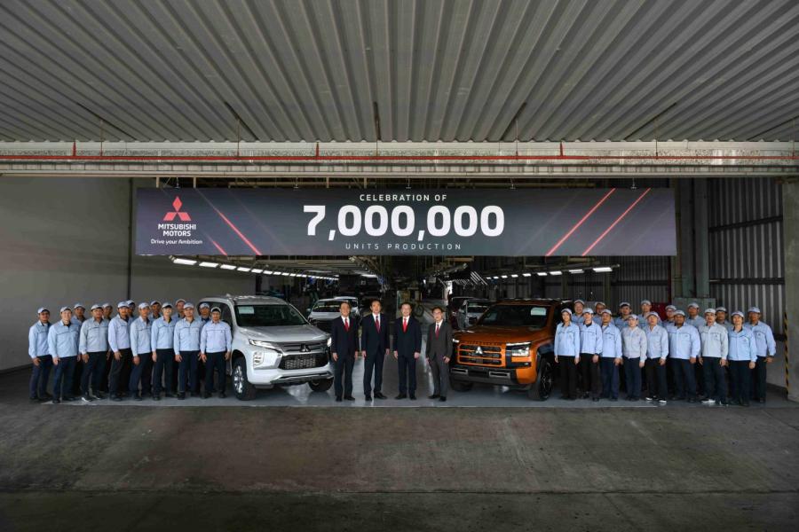 มิตซูบิชิ มอเตอร์ส ประเทศไทย เฉลิมฉลองการผลิตรถยนต์ครบ 7 ล้านคัน ตอกย้ำความเป็นผู้นำด้านนวัตกรรมยานยนต์