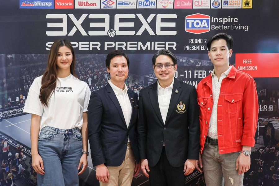 กกท. ร่วมภาคเอกชนเปิดการแข่งขันบาสเกตบอลสามคนรายการใหญ่ระดับโลก 3x3.EXE Super Premier Round.2 Bangkok Presented by TOA กกท. ร่วมภาคเอกชนเปิดการแข่งขันบาสเกตบอลสามคนรายการใหญ่ระดับโลก 3x3.EXE Super Premier Round.2 Bangkok Presented by TOA
