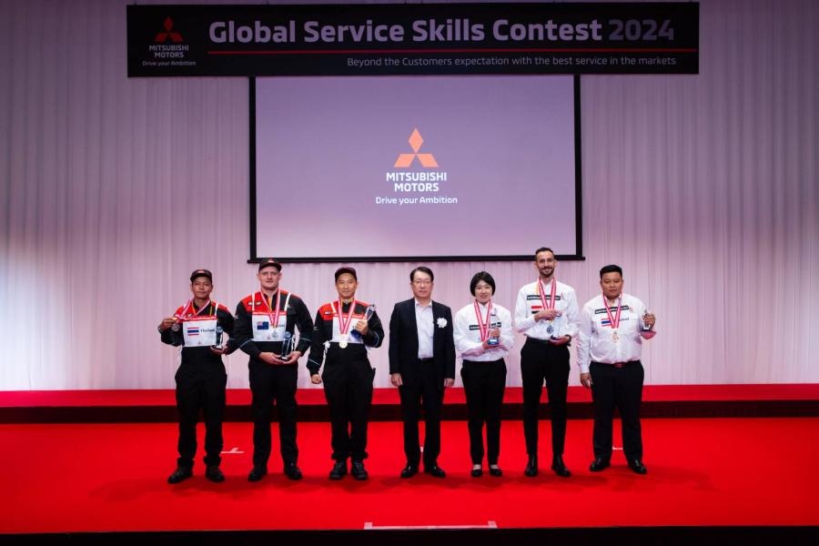 มิตซูบิชิ มอเตอร์ส ประเทศไทย คว้า 2 รางวัล การแข่งขันทักษะการบริการระดับโลก “Global Service Skills Contest 2024” ณ ประเทศญี่ปุ่น มิตซูบิชิ มอเตอร์ส ประเทศไทย คว้า 2 รางวัล การแข่งขันทักษะการบริการระดับโลก “Global Service Skills Contest 2024” ณ ประเทศญี่ปุ่น