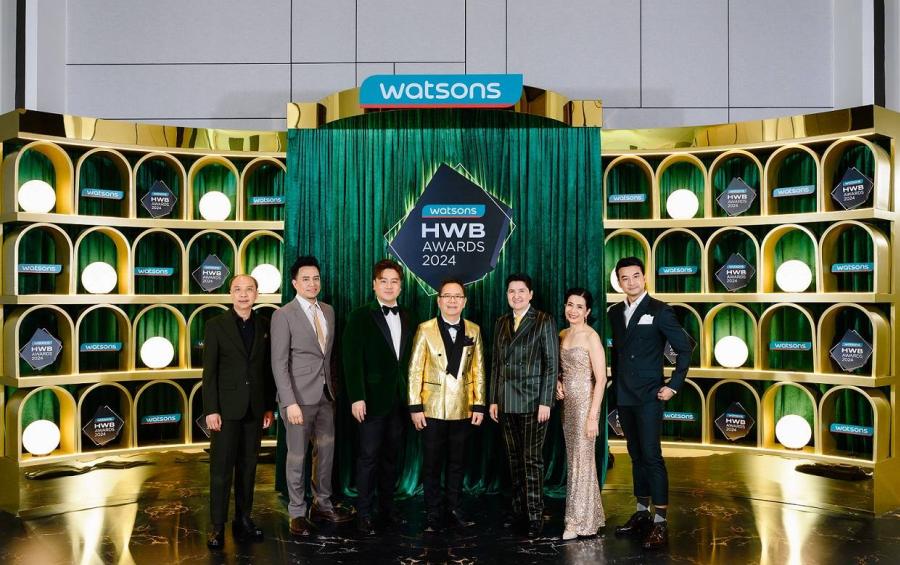 Watsons HWB Awards 2024 งานประกาศสุดยอดรางวัลแห่งวงการสุขภาพและความงาม สินค้าคุณภาพที่ขายดีที่สุดในร้านวัตสัน Watsons HWB Awards 2024 งานประกาศสุดยอดรางวัลแห่งวงการสุขภาพและความงาม สินค้าคุณภาพที่ขายดีที่สุดในร้านวัตสัน