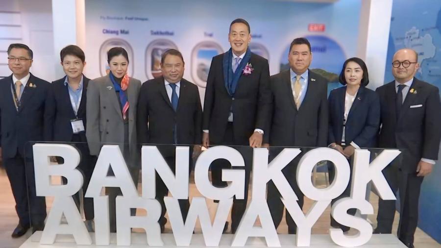 บางกอกแอร์เวย์สให้การต้อนรับนายกรัฐมนตรี เยี่ยมชมบูธในงาน “ITB Berlin 2024” เยอรมนี