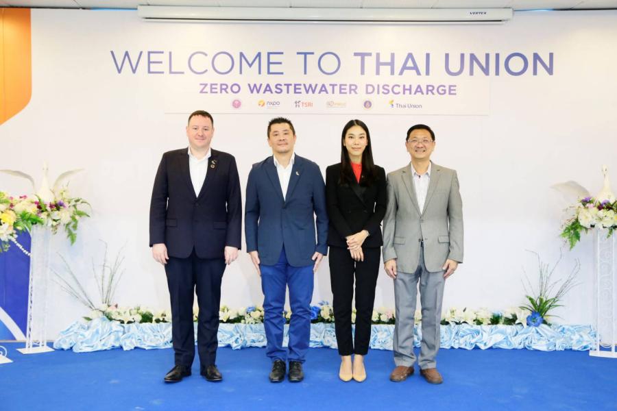 ไทยยูเนี่ยน จับมือ บพข. ประกาศความสำเร็จโครงการลดการปล่อยน้ำทิ้งจากอุตสาหกรรมอาหารทะเลสู่สาธารณะเป็นศูนย์ เพื่อเป็นโรงงานต้นแบบฝีมือคนไทย