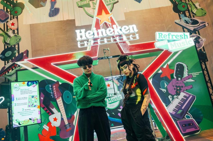 Heineken Experience รวมพลคอมมูนิตี้คนดนตรีมาบุกเบิกซาวน์ใหม่ในงาน  *HEINEKEN EXPERIENCE REFRESH YOUR MUSIC presents BEDROOM FEST*   