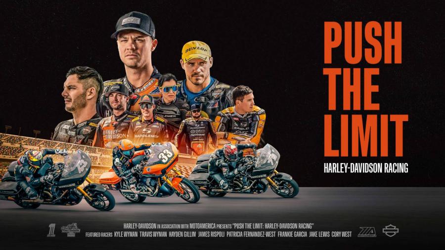 HARLEY-DAVIDSON® นำซีรีส์สารคดีเรื่อง Push The Limit: Harley-Davidson Racing กลับมาฉายต่อใน ซีซั่น 2 บน YouTube     ซีรีส์สารคดีแนวดราม่ามีความยาว 6 ตอน เผยถึงเบื้องหลังการแข่งขันรายการ MotoAmerica King of The Baggers ปี 2023   