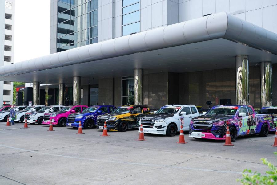 อีซูซุท้าประลองความเร็วในการแข่งขันรถยนต์ทางเรียบ ’ISUZU ONE MAKE RACE 2024’   