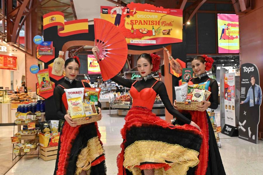 Hola! ท็อปส์ ในเครือเซ็นทรัล รีเทล พาเปิดประตูทะลุมิติ สัมผัสประสบการณ์ข้ามพรมแดน พร้อมดื่มด่ำมนต์เสน่ห์แห่งสเปน ที่งาน ’Discover the Spanish Fiesta’ Hola! ท็อปส์ ในเครือเซ็นทรัล รีเทล พาเปิดประตูทะลุมิติ สัมผัสประสบการณ์ข้ามพรมแดน พร้อมดื่มด่ำมนต์เสน่ห์แห่งสเปน ที่งาน ’Discover the Spanish Fiesta’