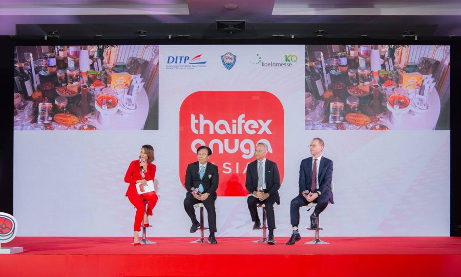 DITP จับมือ 2 ยักษ์ใหญ่ภาคเอกชน เตรียมจัด “THAIFEX – ANUGA ASIA 2024”   เปิดเวทีเจรจาธุรกิจด้านอาหารที่ใหญ่ที่สุดในเอเชีย ตั้งเป้ามูลค่าสั่งซื้อทะลุแสนล้าน