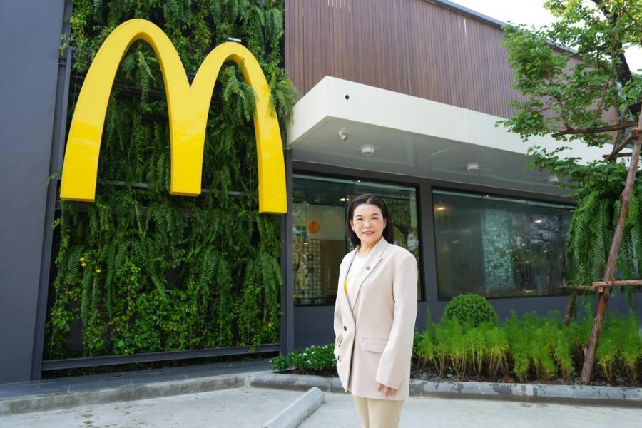 ครั้งแรกในไทย แมคโดนัลด์ เปิดตัว Green Concept Store  ดีไซน์ใหม่โดดเด่น ภายใต้แนวคิด ‘Happy Green’ บนทำเลเลียบคลองสอง   