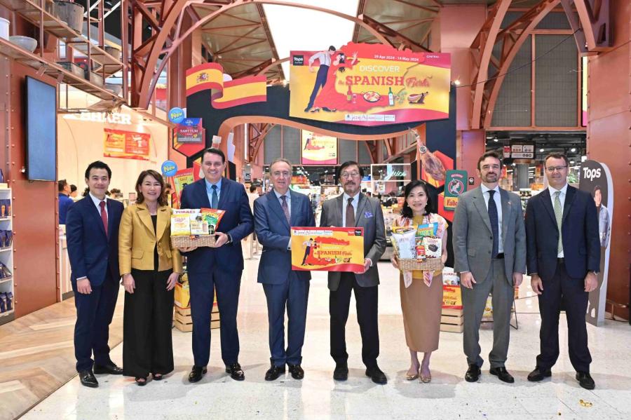 ท็อปส์ ในเครือเซ็นทรัล รีเทล เปิดงาน Discover the Spanish Fiesta ครั้งแรกของการคัดสรรสินค้า-วัตถุดิบชั้นเลิศจากสเปนไว้อย่างครบครันที่สุด ท็อปส์ ในเครือเซ็นทรัล รีเทล เปิดงาน Discover the Spanish Fiesta ครั้งแรกของการคัดสรรสินค้า-วัตถุดิบชั้นเลิศจากสเปนไว้อย่างครบครันที่สุด