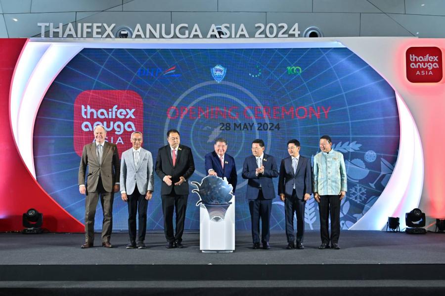 เริ่มแล้ว! “ภูมิธรรม” เปิด THAIFEX – ANUGA ASIA 2024 งานแสดงสินค้าอาหารระดับโลก หนุน SME สินค้านวัตกรรม เพิ่ม GDP คาดทำเงินร่วมแสนล้าน เริ่มแล้ว! “ภูมิธรรม” เปิด THAIFEX – ANUGA ASIA 2024 งานแสดงสินค้าอาหารระดับโลก หนุน SME สินค้านวัตกรรม เพิ่ม GDP คาดทำเงินร่วมแสนล้าน