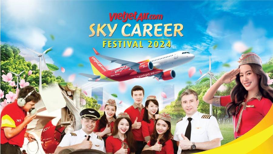 ติดปีกทะยานสู่อาชีพในฝันกับเวียตเจ็ทไทยแลนด์ ที่งาน Sky Career Festival 2024 ติดปีกทะยานสู่อาชีพในฝันกับเวียตเจ็ทไทยแลนด์ ที่งาน Sky Career Festival 2024