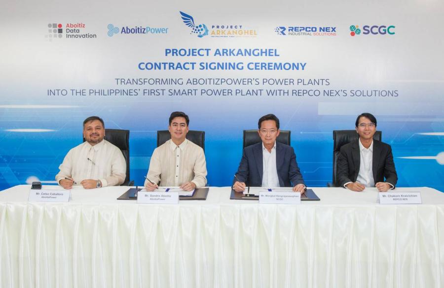 SCGC จับมือ AboitizPower ผู้ผลิตพลังงานไฟฟ้ารายใหญ่ในฟิลิปปินส์ เดินหน้าพัฒนาโรงไฟฟ้าอัจฉริยะแห่งแรกในฟิลิปปินส์ ด้วยดิจิทัลโซลูชันครบวงจร จาก REPCO NEX SCGC จับมือ AboitizPower ผู้ผลิตพลังงานไฟฟ้ารายใหญ่ในฟิลิปปินส์ เดินหน้าพัฒนาโรงไฟฟ้าอัจฉริยะแห่งแรกในฟิลิปปินส์ ด้วยดิจิทัลโซลูชันครบวงจร จาก REPCO NEX