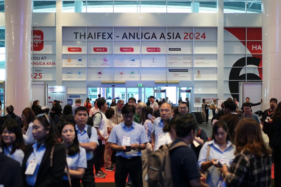 ประเทศไทย กรุงเทพฯ 13 มิถุนายน 2567 - งาน THAIFEX-Anuga Asia 2024 ซึ่งนับว่ามีขนาดใหญ่และมีอิทธิพลมากที่สุด ได้สิ้นสุดลงแล้ว พร้อมตอกย้ำถึงจุดยืนของงานแสดงสินค้าอาหารและเครื่องดื่มระดับชั้นนำของเอเชีย งานปีนี้อยู่ภายใต้ธีม 