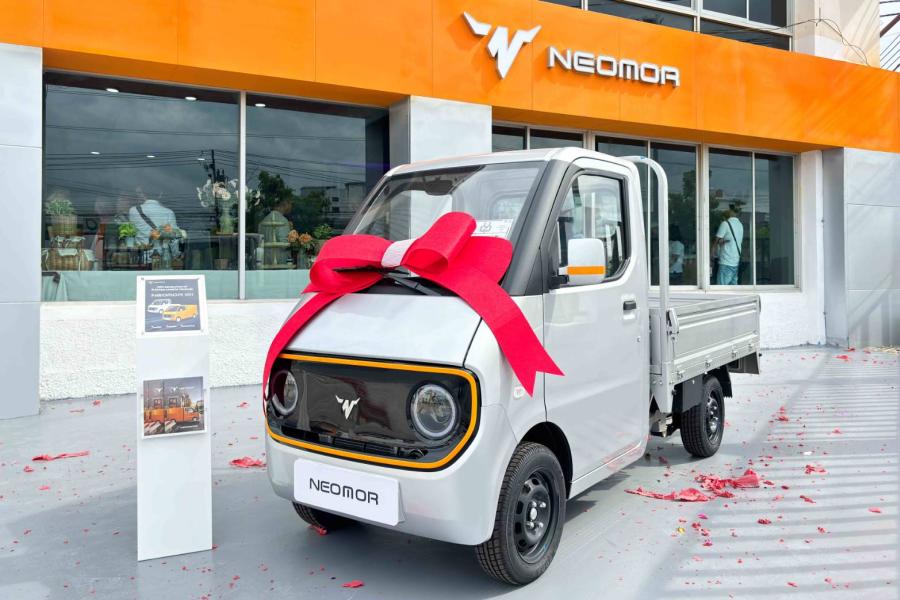 Derry ปักหมุดเปิด Experience Center แห่งแรกในไทย พร้อมเผยโฉม NEOMOR D01 รถบรรทุกขนาดเล็ก พลังงานไฟฟ้า 100% ตอบโจทย์การขนส่งในเมืองโดยเฉพาะ