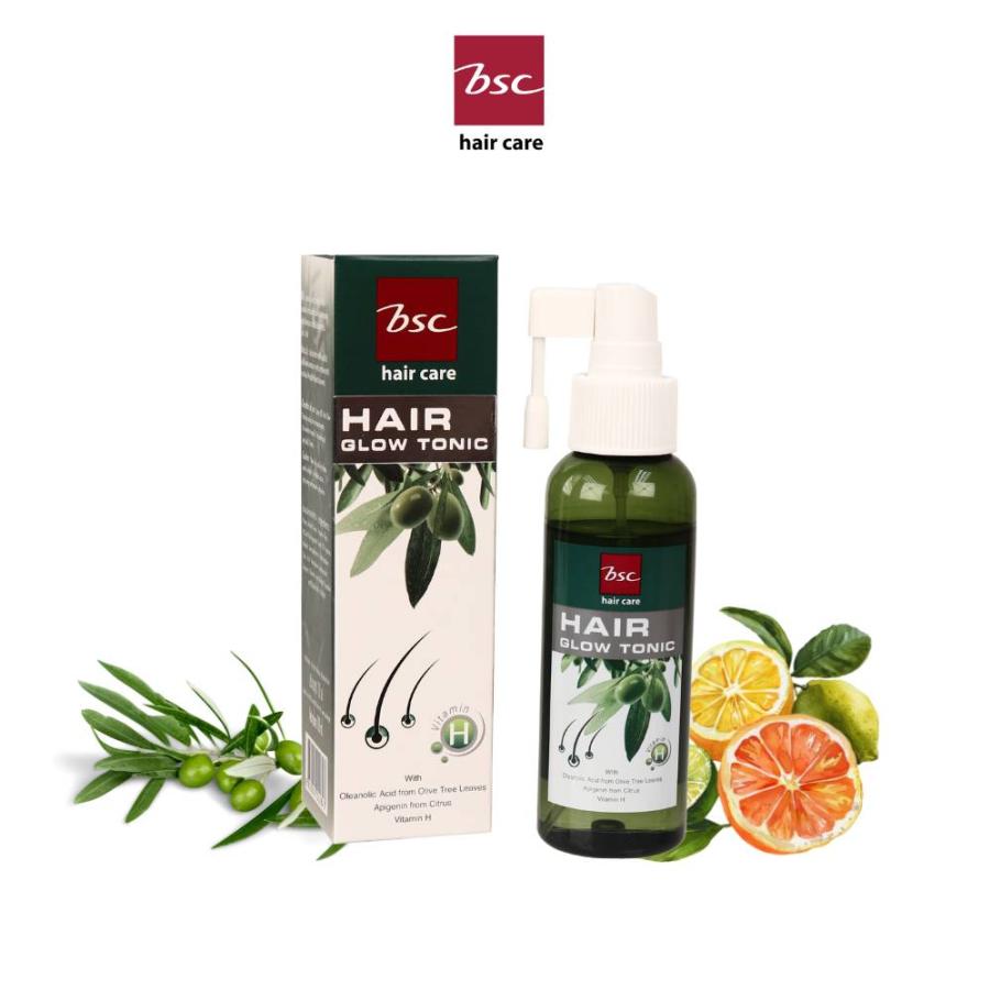 BSC HAIR CARE แนะนำผลิตภัณฑ์บำรุงหนังศีรษะ HAIR GLOW TONIC 