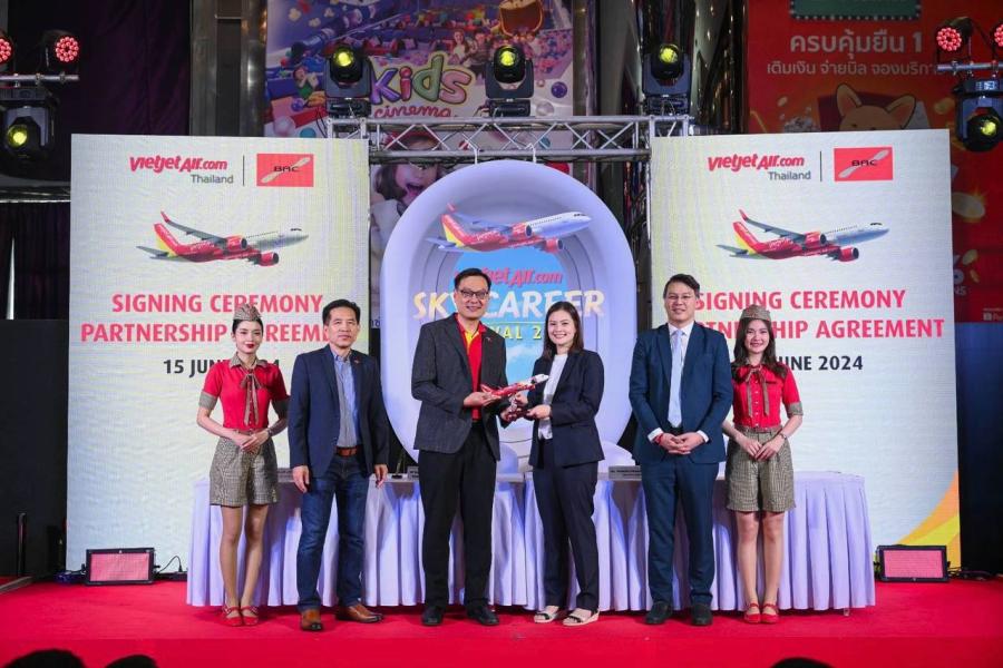 เวียตเจ็ทไทยแลนด์จัดงาน “Sky Career Festival 2024” ยิ่งใหญ่สุดในรอบ 8 ปี!