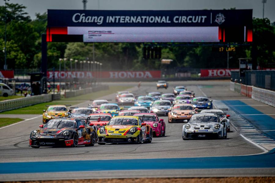 Porsche Carrera Cup Asia ปิดฉากประทับใจ! คนไทยทำได้ 