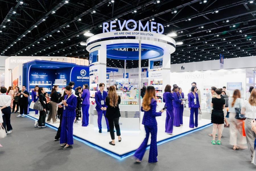 REVOMED GROUP โชว์ศักยภาพความเป็นโรงงาน OEM ODM ระดับโลก ในงาน ’’Cosmoprof CBE ASEAN 2024’’