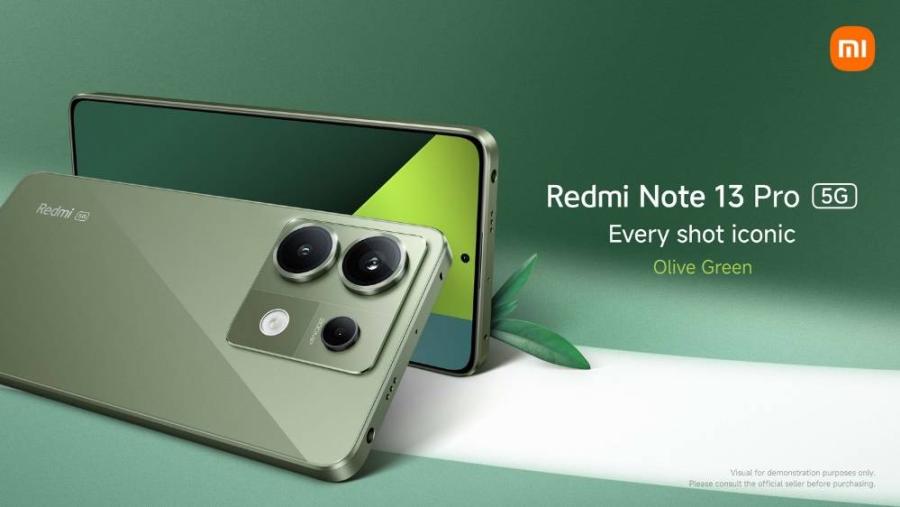Redmi Note 13 Pro 5G ให้คุณโดดเด่นไปกับสีใหม่ ‘Olive Green’ วางจำหน่ายอย่างเป็นทางการในประเทศไทยแล้วในราคาเพียง 12990 บาท!
