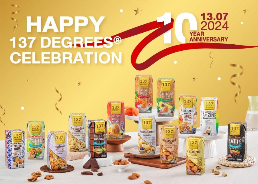 แฮปปี้ 137 เดย์! พร้อมเปย์สูตรสุดยอดสมูทตี้จากแม่ชม ที่อร่อยครบจบด้วย 137 ดีกรี® แฮปปี้ 137 เดย์! พร้อมเปย์สูตรสุดยอดสมูทตี้จากแม่ชม ที่อร่อยครบจบด้วย 137 ดีกรี®