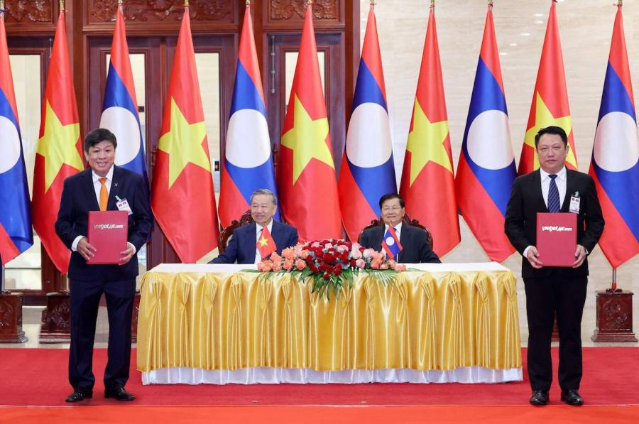 เวียตเจ็ท จับมือ กระทรวงโยธาธิการและขนส่ง สปป. ลาว ยกระดับการเชื่อมต่อและการขนส่งทางอากาศ เวียตเจ็ท จับมือ กระทรวงโยธาธิการและขนส่ง สปป. ลาว ยกระดับการเชื่อมต่อและการขนส่งทางอากาศ