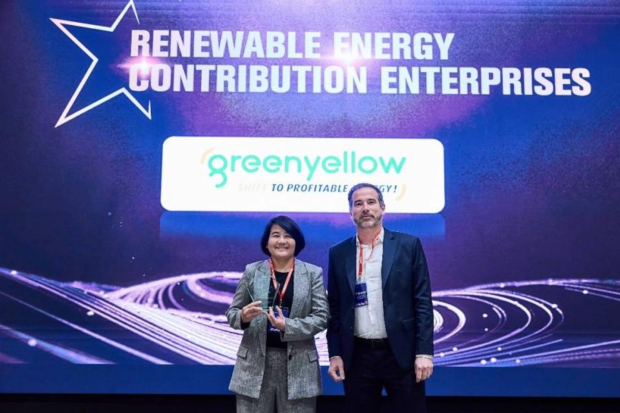 กรีน เยลโล่ คว้ารางวัล Renewable Energy Contribution Enterprises แห่งปี ในงาน SESFA 2024 กรีน เยลโล่ คว้ารางวัล Renewable Energy Contribution Enterprises แห่งปี ในงาน SESFA 2024