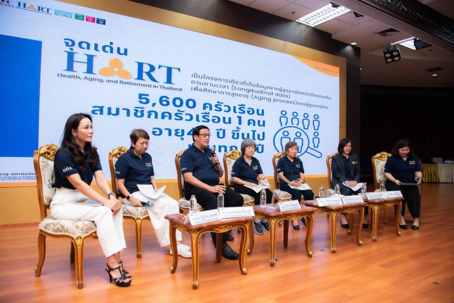 สถาบันบัณฑิตพัฒนบริหารศาสตร์ (นิด้า) ผนึกกำลัง  สำนักงานคณะกรรมการส่งเสริมวิทยาศาสตร์ วิจัยและนวัตกรรม (สกสว.) แถลงข่าวเปิดตัวโครงการ HART