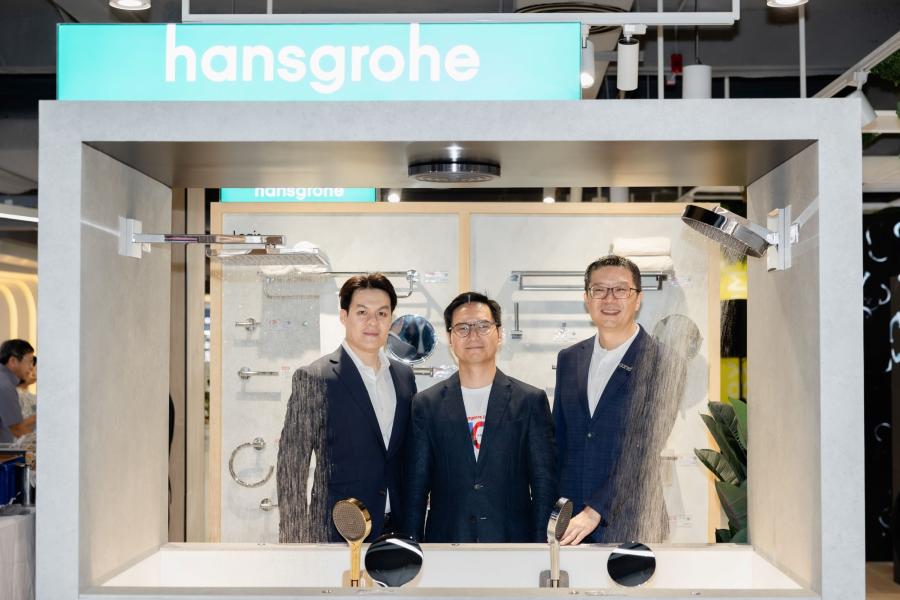 Hansgrohe ขนทัพอุปกรณ์ห้องน้ำและสุขภัณฑ์ล้ำสมัย  เปิดประสบการณ์ในการอาบน้ำสุดหรูที่น่าหลงใหลและเป็นมิตรกับสิ่งแวดล้อม  ณ โชว์รูมแห่งใหม่ย่านใจกลางกรุงเทพฯ