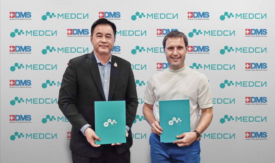 BDMS จับมือกลุ่มเฮลท์แคร์ยักษ์ใหญ่รัสเซีย MEDSI Group ลงนามข้อตกลงขยายความร่วมมือด้านการแพทย์ การตลาด การบริการด้านสุขภาพ และการท่องเที่ยว BDMS จับมือกลุ่มเฮลท์แคร์ยักษ์ใหญ่รัสเซีย MEDSI Group ลงนามข้อตกลงขยายความร่วมมือด้านการแพทย์ การตลาด การบริการด้านสุขภาพ และการท่องเที่ยว
