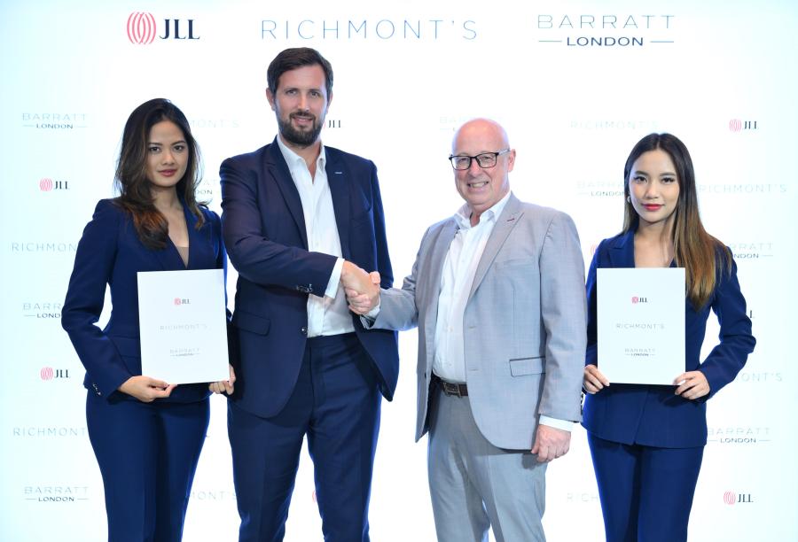 JLL International Residential และ Richmont’s เซ็นสัญญาความร่วมมือ เปิดโอกาสให้นักลงทุนชาวไทยได้เป็นเจ้าของอสังหาฯ ในอังกฤษ JLL International Residential และ Richmont’s เซ็นสัญญาความร่วมมือ เปิดโอกาสให้นักลงทุนชาวไทยได้เป็นเจ้าของอสังหาฯ ในอังกฤษ