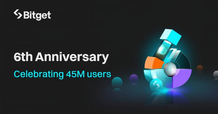 BitGet ฉลองครบรอบ 6 ปี ฉลองผู้ใช้ 45 ล้านคน ขึ้นอันดับ 4 ในโลกเว็บเทรด BitGet ฉลองครบรอบ 6 ปี ฉลองผู้ใช้ 45 ล้านคน ขึ้นอันดับ 4 ในโลกเว็บเทรด