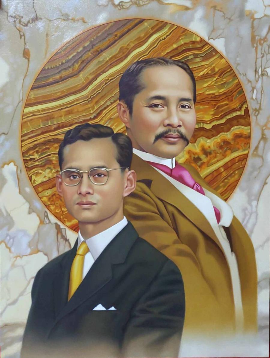 ชมปรากฏการณ์งานนิทรรศการศิลปกรรมเทิดพระเกียรติ ๒ กษัตริย์ขัตติยมหาราช จัดแสดงความรักและคุณปการที่ลึกซึ้งแก่ปวงชนชาวไทย