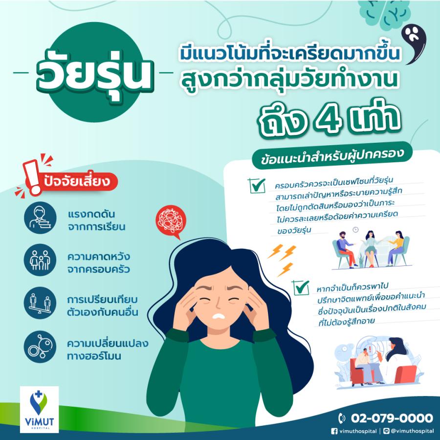 วัยรุ่นเครียดแซงวัยทำงาน 4 เท่า! จิตแพทย์ แนะ พ่อแม่ต้องเป็นเซฟโซนให้ลูก หลังเด็กรุ่นใหม่เครียดหนัก วัยรุ่นเครียดแซงวัยทำงาน 4 เท่า! จิตแพทย์ แนะ พ่อแม่ต้องเป็นเซฟโซนให้ลูก หลังเด็กรุ่นใหม่เครียดหนัก