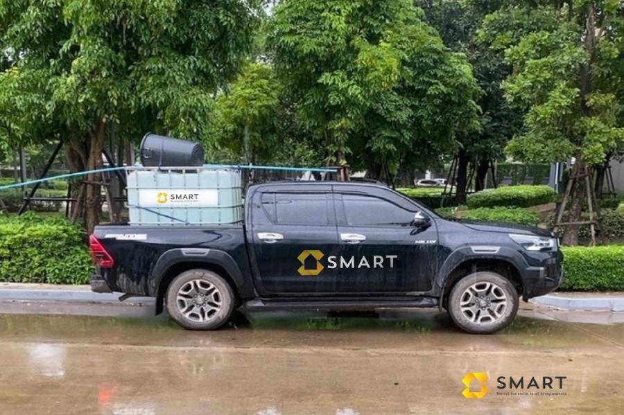 SMART เดินหน้าส่งมอบถังน้ำสะอาด บรรเทาความเดือดร้อน ให้กับลูกบ้านที่ประสบอุทกภัยน้ำท่วมในเชียงราย