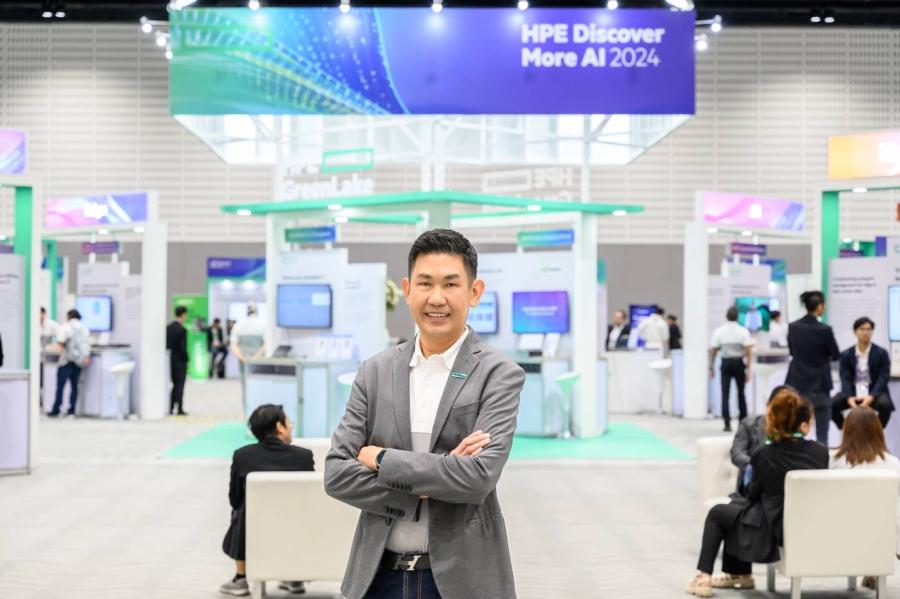 HPE เผยโฉม Future of AI Edge และ Hybrid Cloud ในงาน HPE Discover More AI Bangkok 2024  งาน HPE Discover More AI Bangkok 2024 รวมตัวผู้นำ HPE พาร์ทเนอร์ และผู้เชี่ยวชาญในแวดวงนี้ รวมทั้งลูกค้าของ HPE กว่า 898 ราย เพื่อตอบสนองความต้องการเฉพาะของตลาดประเทศไทย