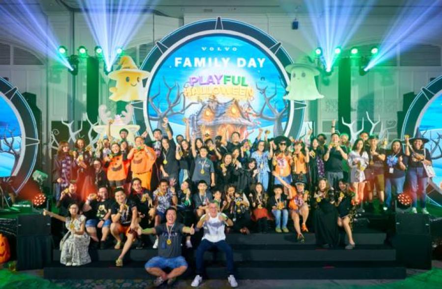 ครอบครัววอลโว่ รวมพลังเฉลิมฉลองเทศกาลฮาโลวีนในงาน  Volvo Family Day Playful Halloween  พร้อมเข้าร่วมกิจกรรมกุ๊กกู๋แบบน่ารักใจฟูตลอดเส้นทางกรุงเทพฯ – หัวหิน
