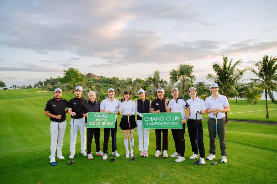 คูลที่สุดแห่งปี! “เฟย ภัทร” พาแชมป์กอล์ฟ  “Chang Cold Brew Cool Club presents Chang Club Championship 2024”  บินลัดฟ้าโชว์วงสวิงบนสนามกอล์ฟวิวสุดอลังการที่เมืองไห่หนาน ฮาวายแห่งเอเชีย