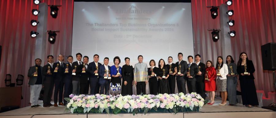 The Thailanders Top Business Organizations & Social Impact Sustainability Awards 2024