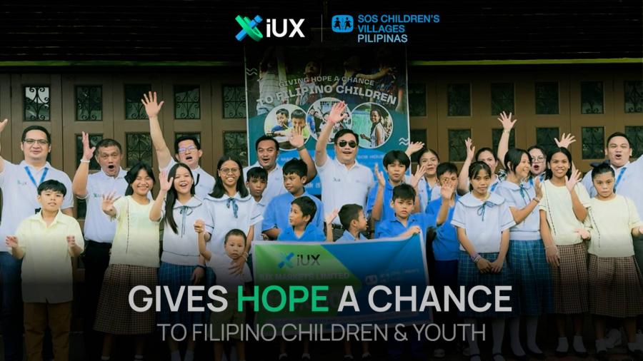 “IUX บริจาคทุนส่งเสริมการศึกษาให้กับมูลนิธิ SOS Children’s Villages ในประเทศฟิลิปปินส์” “IUX บริจาคทุนส่งเสริมการศึกษาให้กับมูลนิธิ SOS Children’s Villages ในประเทศฟิลิปปินส์”