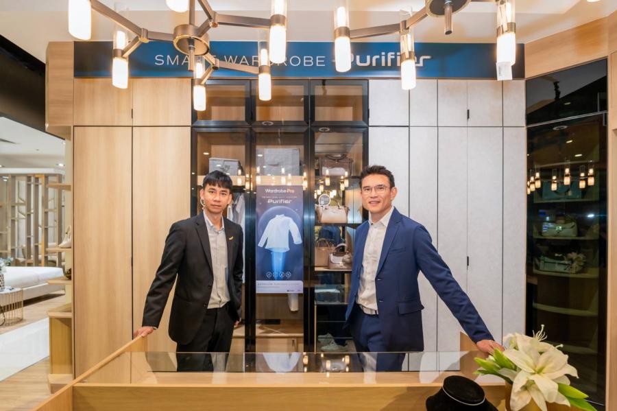 SB DESIGN SQUARE จับมือ MTEC สวทช. ร่วมวิจัยและพัฒนาโปรเจกต์ The Next Level of Wardrobe ด้วยนวัตกรรม “Smart Wardrobe Purifier” ตู้เสื้อผ้าฟอกอากาศครั้งแรกในไทย SB DESIGN SQUARE จับมือ MTEC สวทช. ร่วมวิจัยและพัฒนาโปรเจกต์ The Next Level of Wardrobe ด้วยนวัตกรรม “Smart Wardrobe Purifier” ตู้เสื้อผ้าฟอกอากาศครั้งแรกในไทย