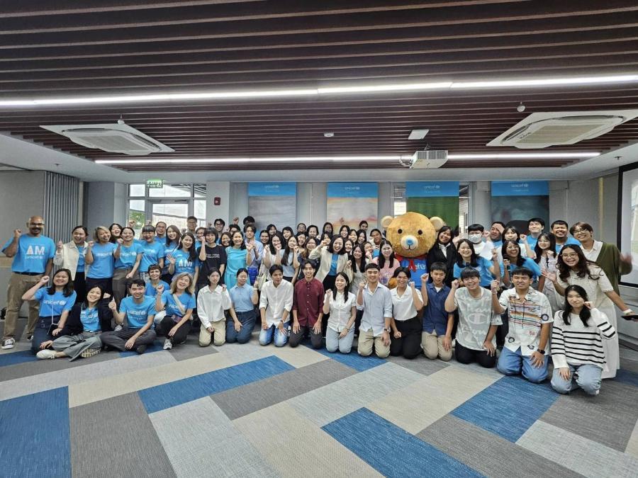 ยูนิเซฟ ประเทศไทย เปิดบ้านต้อนรับเด็กและเยาวชน ส่งต่อแรงบันดาลใจ เพื่อสร้าง “วันนี้ เพื่อพรุ่งนี้ที่ดีกว่า” ยูนิเซฟ ประเทศไทย เปิดบ้านต้อนรับเด็กและเยาวชน ส่งต่อแรงบันดาลใจ เพื่อสร้าง “วันนี้ เพื่อพรุ่งนี้ที่ดีกว่า”