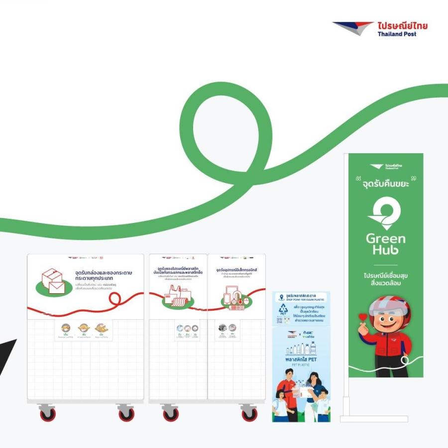 ไปรษณีย์ไทยปลุกคัลเจอร์การแยก – สร้างประโยชน์จากสิ่งของไม่ใช้แล้ว  สู่การเปลี่ยนไปรฯ เป็นสิ่งใหม่ ในแคมเปญ 