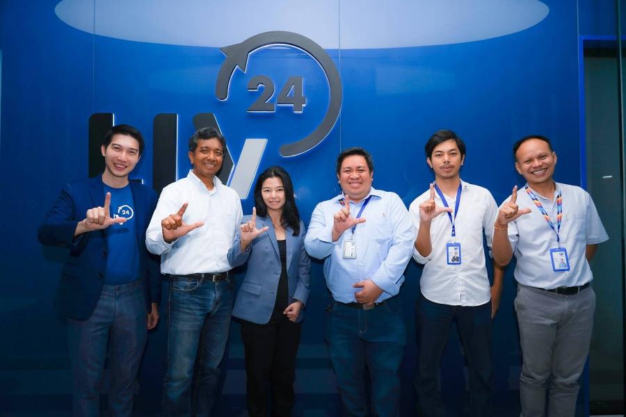 LIV-24 เปิดศูนย์บัญชาการต้อนรับ โอสถสภา เข้าเยี่ยมชมโซลูชัน Smart Technology และศูนย์ Command Centre LIV-24 เปิดศูนย์บัญชาการต้อนรับ โอสถสภา เข้าเยี่ยมชมโซลูชัน Smart Technology และศูนย์ Command Centre