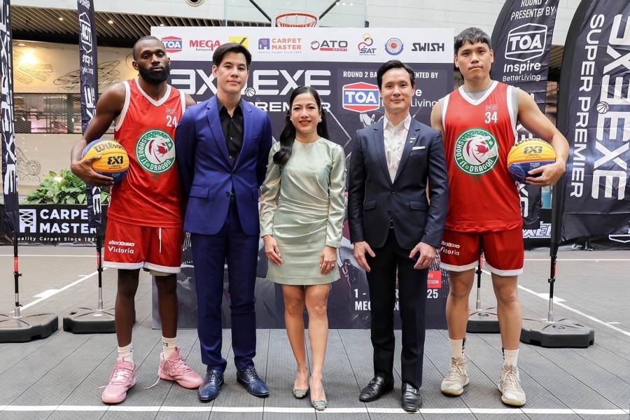TOA และ เมกาบางนา จับมือสนับสนุนการแข่งขันบาสเกตบอล 3x3 รายการใหญ่ระดับโลก “3x3.EXE Super Premier Round.2 Bangkok Presented by TOA” TOA และ เมกาบางนา จับมือสนับสนุนการแข่งขันบาสเกตบอล 3x3 รายการใหญ่ระดับโลก “3x3.EXE Super Premier Round.2 Bangkok Presented by TOA”