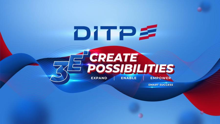 DITP จัดกิจกรรมส่งเสริมภาพลักษณ์ด้านการค้าระหว่างประเทศของไทย พร้อมเปิดตัวโลโก้ใหม่ ภายใต้แนวคิด DITP จัดกิจกรรมส่งเสริมภาพลักษณ์ด้านการค้าระหว่างประเทศของไทย พร้อมเปิดตัวโลโก้ใหม่ ภายใต้แนวคิด