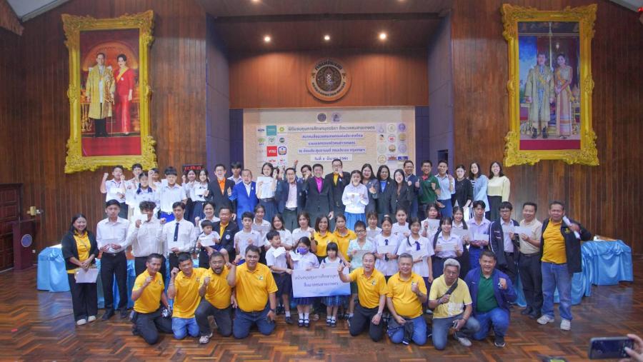 สมาคมสื่อมวลชนเกษตรฯ จัดงาน มอบทุนการศึกษา ปี 2568 แก่ บุตร-ธิดา สมาชิกสมาคมฯ 48 ทุน พร้อมมอบทุนพัฒนาสื่อเป็นปีแรก เพื่อเป็นขวัญและกำลังใจให้กับสมาชิกที่ไม่มีบุตร-ธิดาเข้ารับทุน
