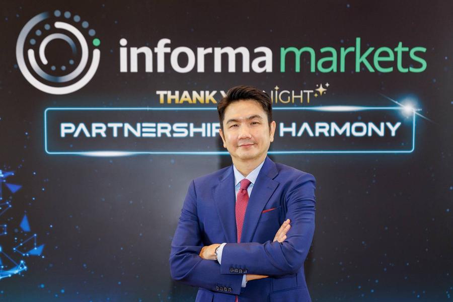 อินฟอร์มา มาร์เก็ตส์ ประเทศไทย พร้อมจัด 15 งานใหญ่ ตั้งเป้ารายได้ 1600 ล้านบาท ขึ้นเบอร์หนึ่งผู้จัดงานแสดงสินค้าในอาเซียน อินฟอร์มา มาร์เก็ตส์ ประเทศไทย พร้อมจัด 15 งานใหญ่ ตั้งเป้ารายได้ 1600 ล้านบาท ขึ้นเบอร์หนึ่งผู้จัดงานแสดงสินค้าในอาเซียน