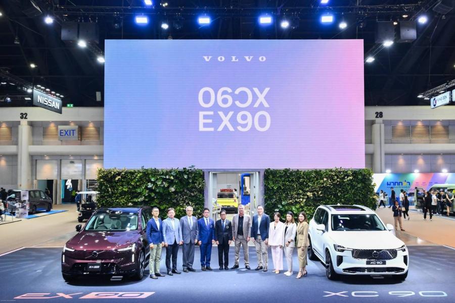 วอลโว่คาร์ ประเทศไทย วอลโว่ XC90 ไดรฟ์ไฮบริดโฉมใหม่ พร้อมระบบรถไฟฟ้า 100 % สำหรับวอลโว่ EX90 ขนาด 6 ในงาน Motor Show 2025 วอลโว่คาร์ ประเทศไทย วอลโว่ XC90 ไดรฟ์ไฮบริดโฉมใหม่ พร้อมระบบรถไฟฟ้า 100 % สำหรับวอลโว่ EX90 ขนาด 6 ในงาน Motor Show 2025